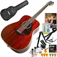 美品 YAMAHA FG850 マホガニー単板のアコースティックギター YAMAHA FS850 NT (ナチュラル) アコースティックギター オール