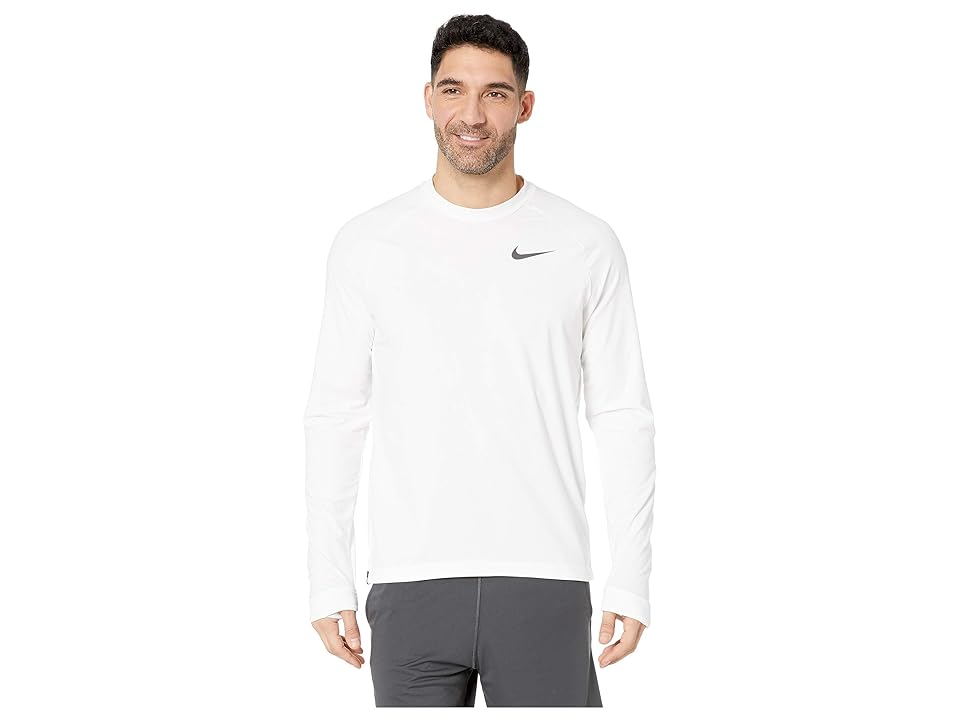 

Nike Thermal Top Mock (White/Reflect Black) Men's Clothing