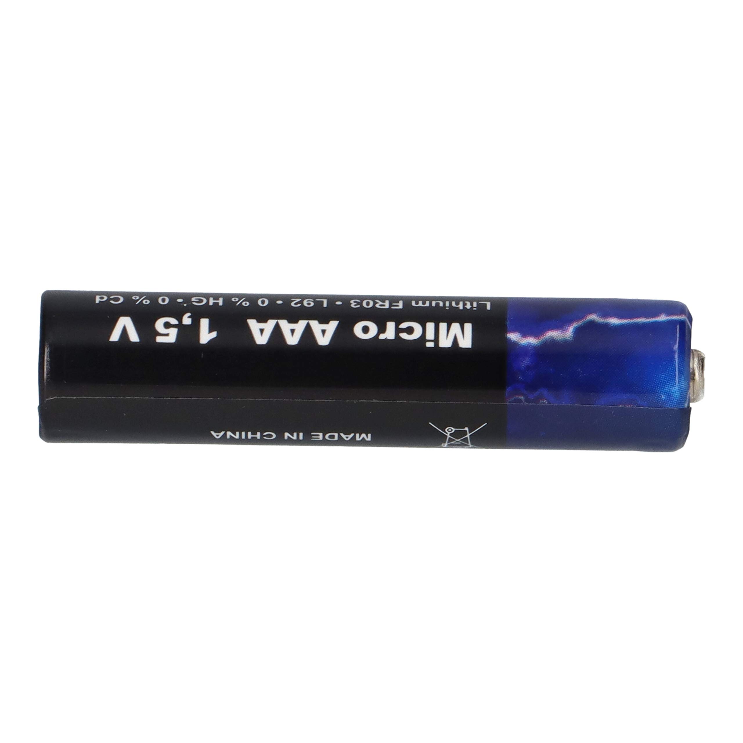 Xtreme Lot de 40 piles au lithium AAA Micro FR03 L92 10 x 4 sous blister
