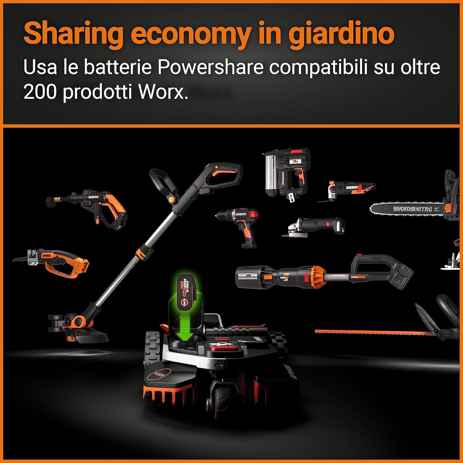 WORX Landroid Vision L1600 WR216E.1 robot koszący do ogrodów do 1600 m², kosiarka AI bez kabla ograniczającego (WLAN i Bluetooth, aktywne unikanie przeszkód z technologią AI, ochrona przed jeżami)