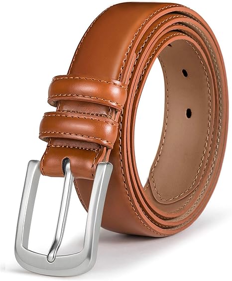 Amazon Bulliant メンズベルト 本革ベルト メンズドレスジーンズ ゴルフベルト アンティークライトブラウン1376 28 30 Waist Adjustable ベルト 通販