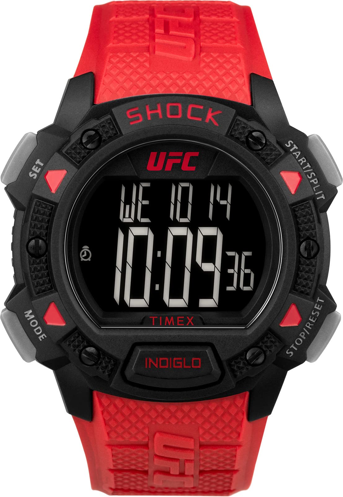 TIMEX Men Resin Grey Dial Coloured Digital Watch, Round Dial With 45 Mm Case Width - Tw4B276000D, Band Color-Red (B0C3CS9CXZ) Amazon Price History, Amazon Price Tracker