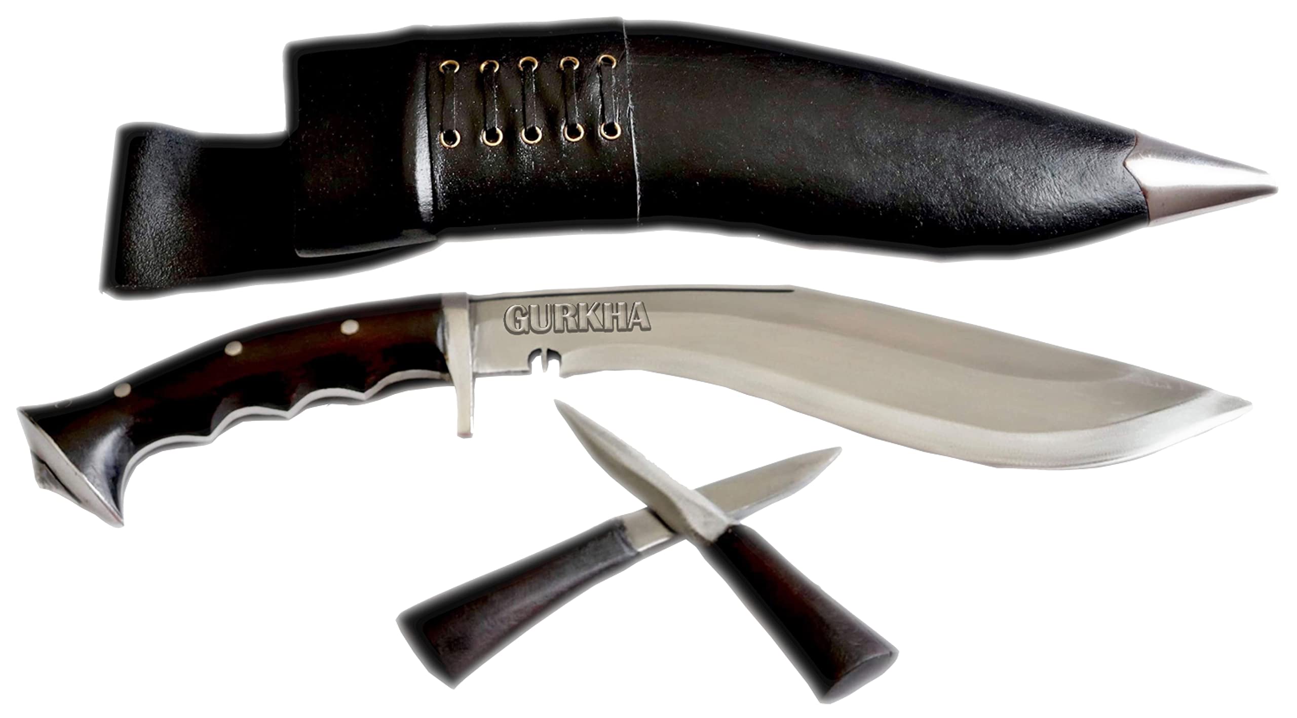 Gurkha Authentic HandHammered Historical Iraqi (Blocker & Griper on Handle) Gurkha Kukri