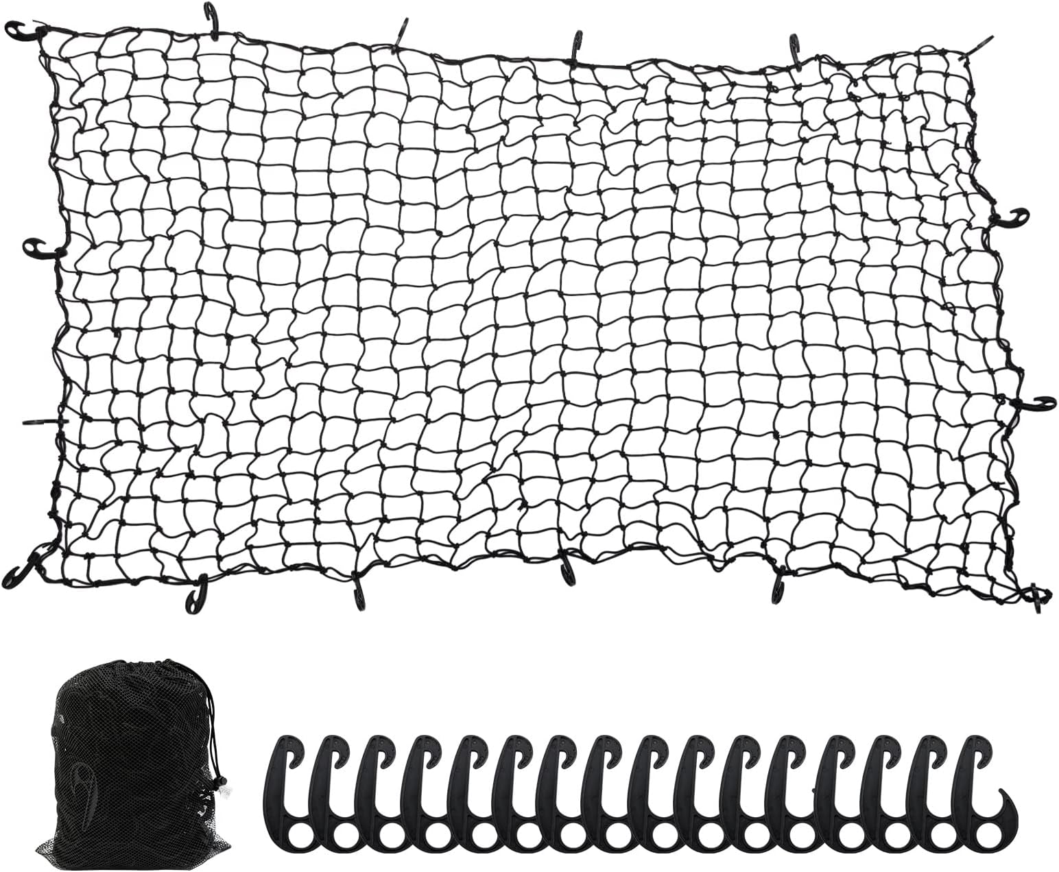 Boat Lift Canopy Storage Net Creates Storage Area Under