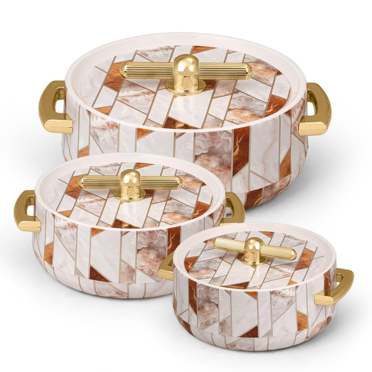 Selvel Elegance Casserole Set - Keeps Food Hot 6 Hours -2 Selvel Elegance Casserole Set - Keeps Food Hot 6 Hours -2