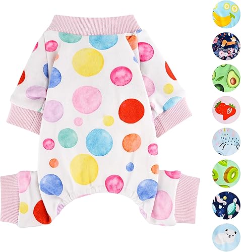 Dosuyi Pijamas para perros pequeños, niñas y niños, pijamas para cachorros, ropa para perros chihuahua, Yorkie, ropa para perros y mascotas, plátano