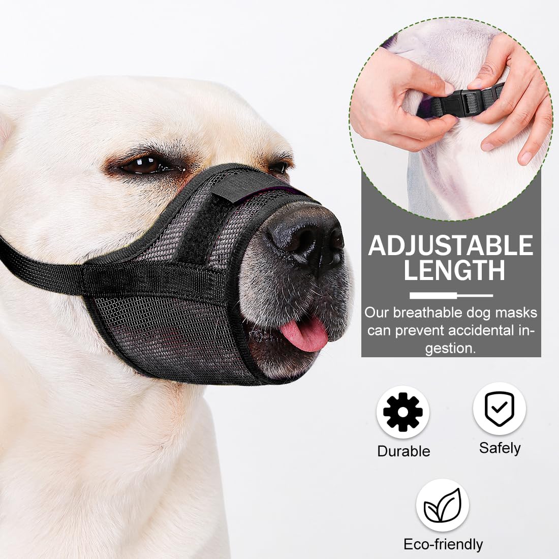 Museruola Cani in Nylon Regolabile