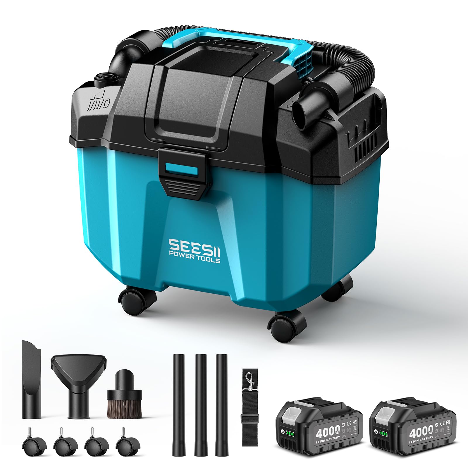 Amazon.co.jp: 【2025新型】SEESII 充電式集塵機 集じん機 乾湿