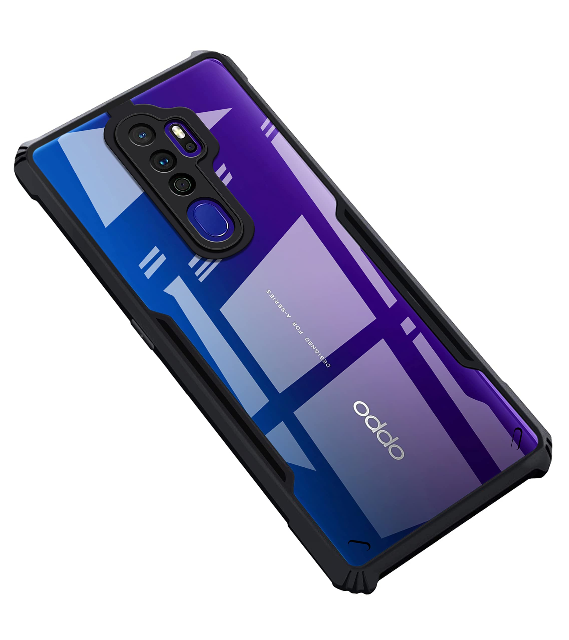 Amazon Brand - Solimo Mobile Cover for Oppo A9 A5 (2020) (Polycarbonate_Black) (B0BJKGHKTR) Amazon Price History, Amazon Price Tracker
