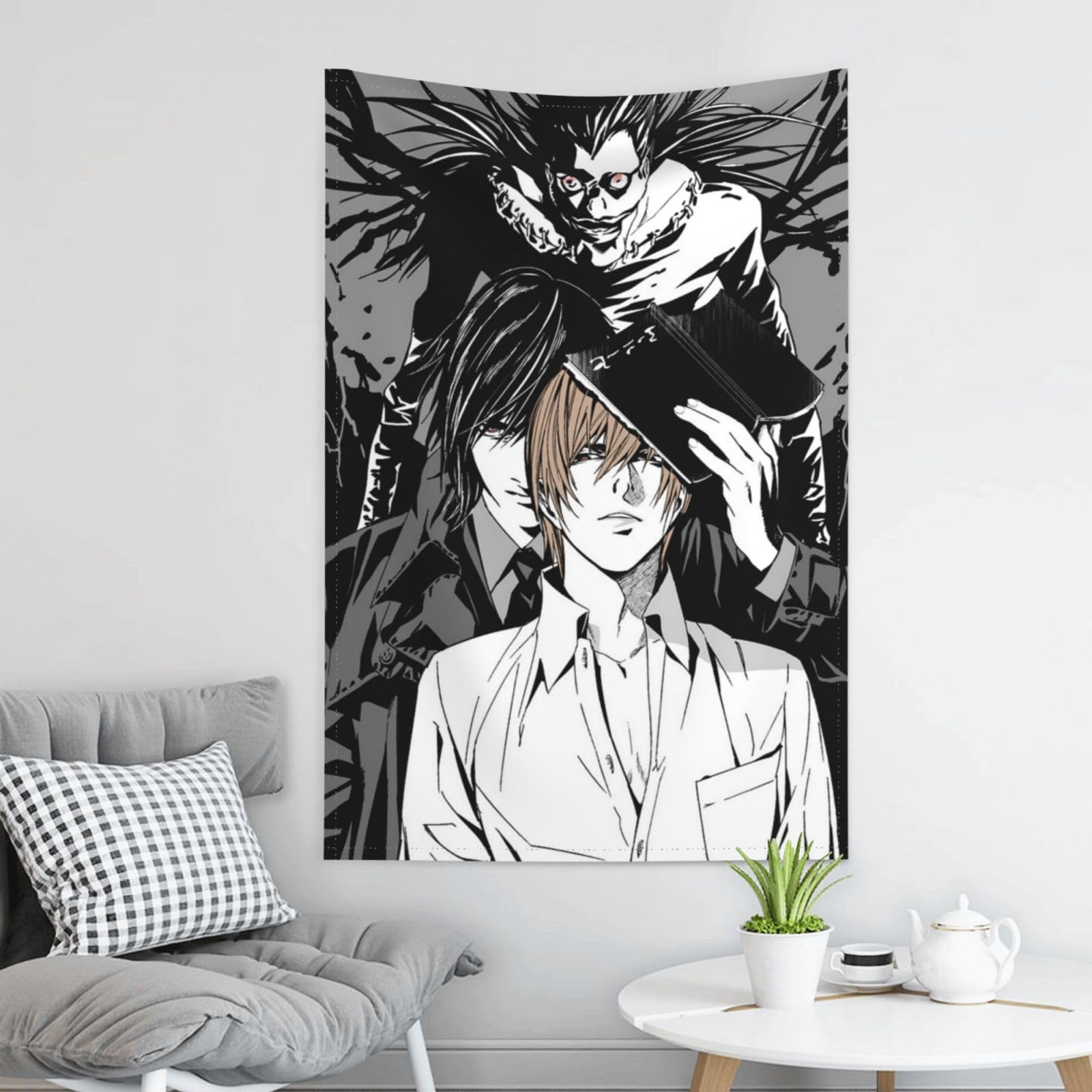 DEATH NOTE デスノート タペストリー Amazon.co.jp: タペストリー 『death Note』デスノート 壁掛け