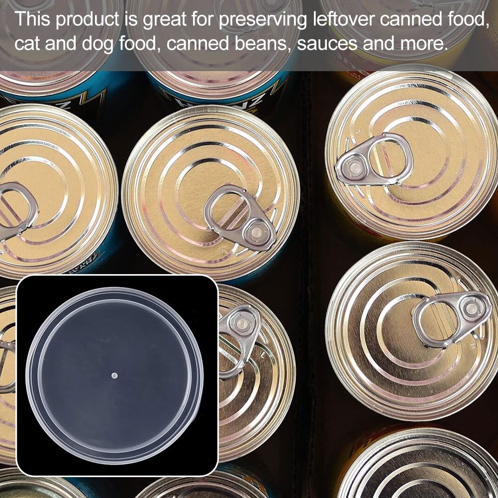 Coperchi Per Lattine Cibo Animali - 6 Pezzi In Plastica - Hermetici Per Cibo Gatti E Cani - Foto 5