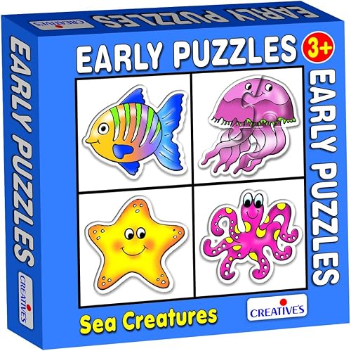 Creative's Sea Creatures Early Puzzles 18-Piece Set