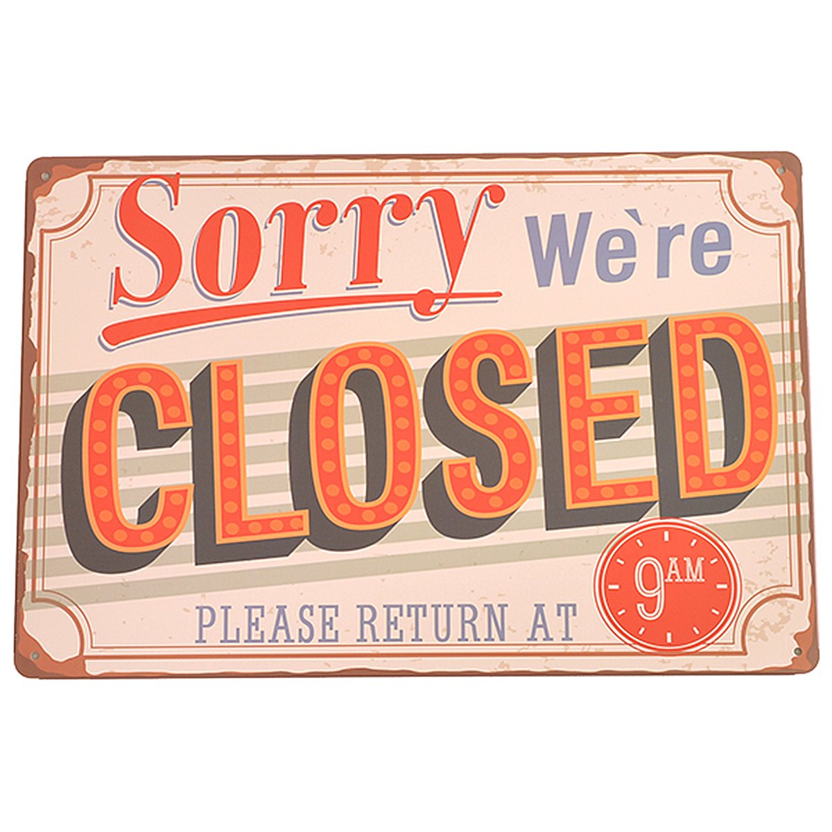 Amazon.co.jp: ブリキ看板 OPEN & CLOSED opcl-1-049 / アメリカン雑貨
