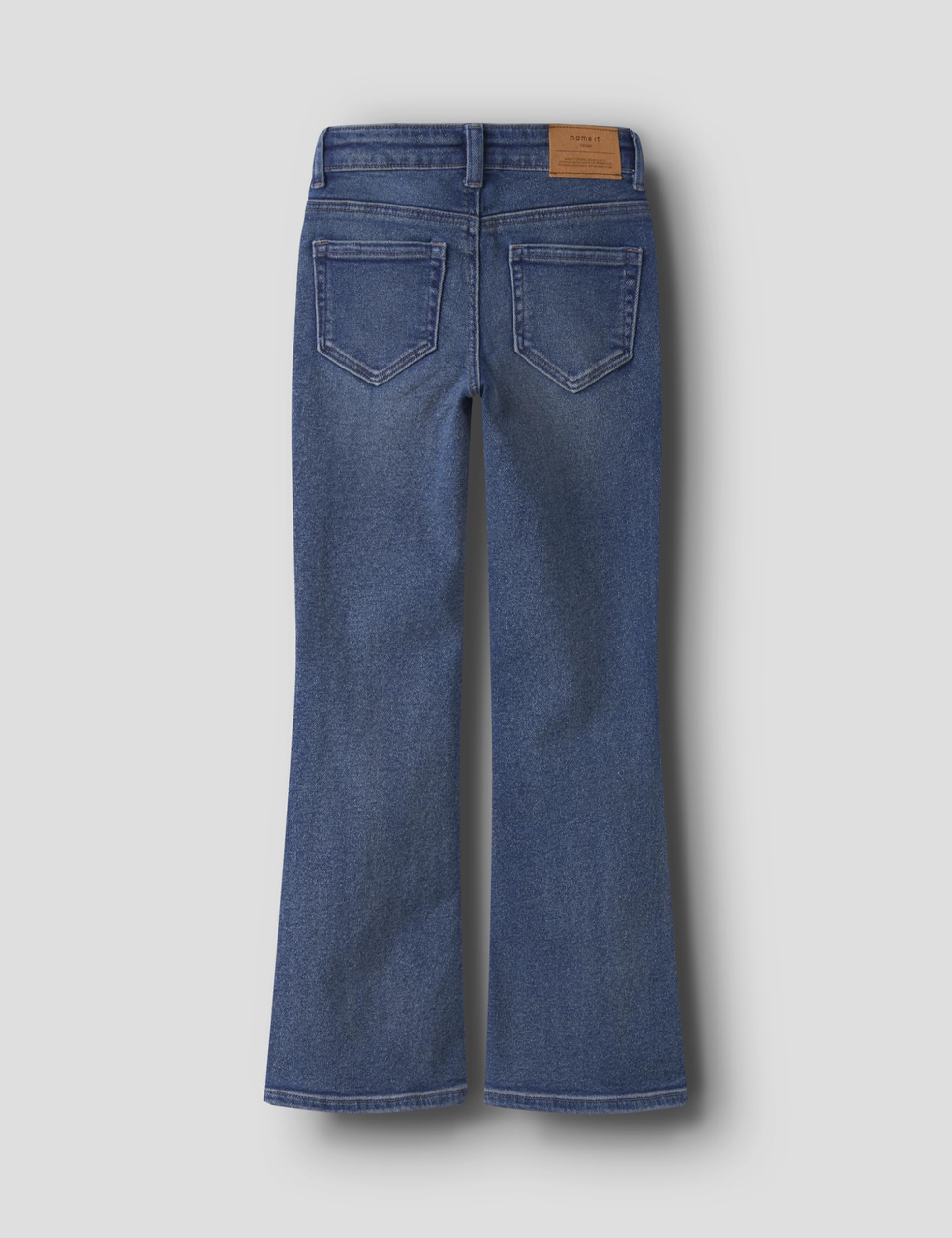 NAME IT Nkfpolly LW Boot Jeans 2340-Sm para Niñas
