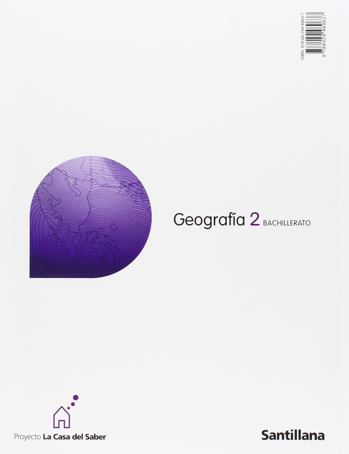 Geografía Cantabria 2 Bachillerato La Casa Del Saber - 9788429494099