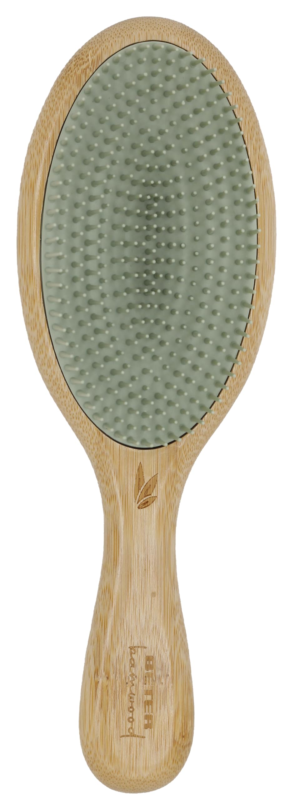 Beter-Cepillo desenredante, puas antienredos, madera de bambú sostenible, ideal para desenredar tu cabello con suavidad. Colección Bamwood