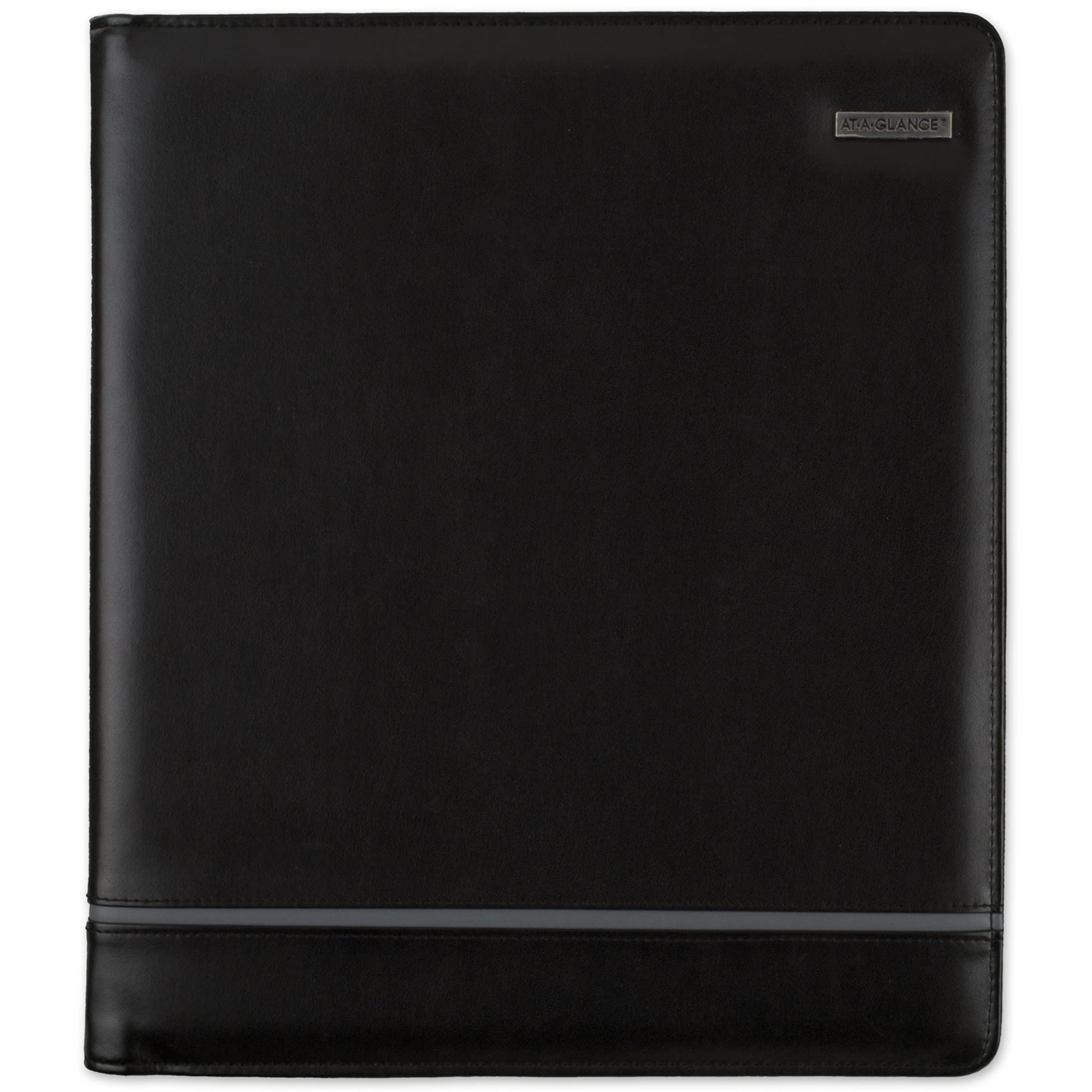 Day Runner Deco Slim Profile Starter Set, Undated, 3 Rings, Size 5, 8-1/2 x 11", Black (207-0386)