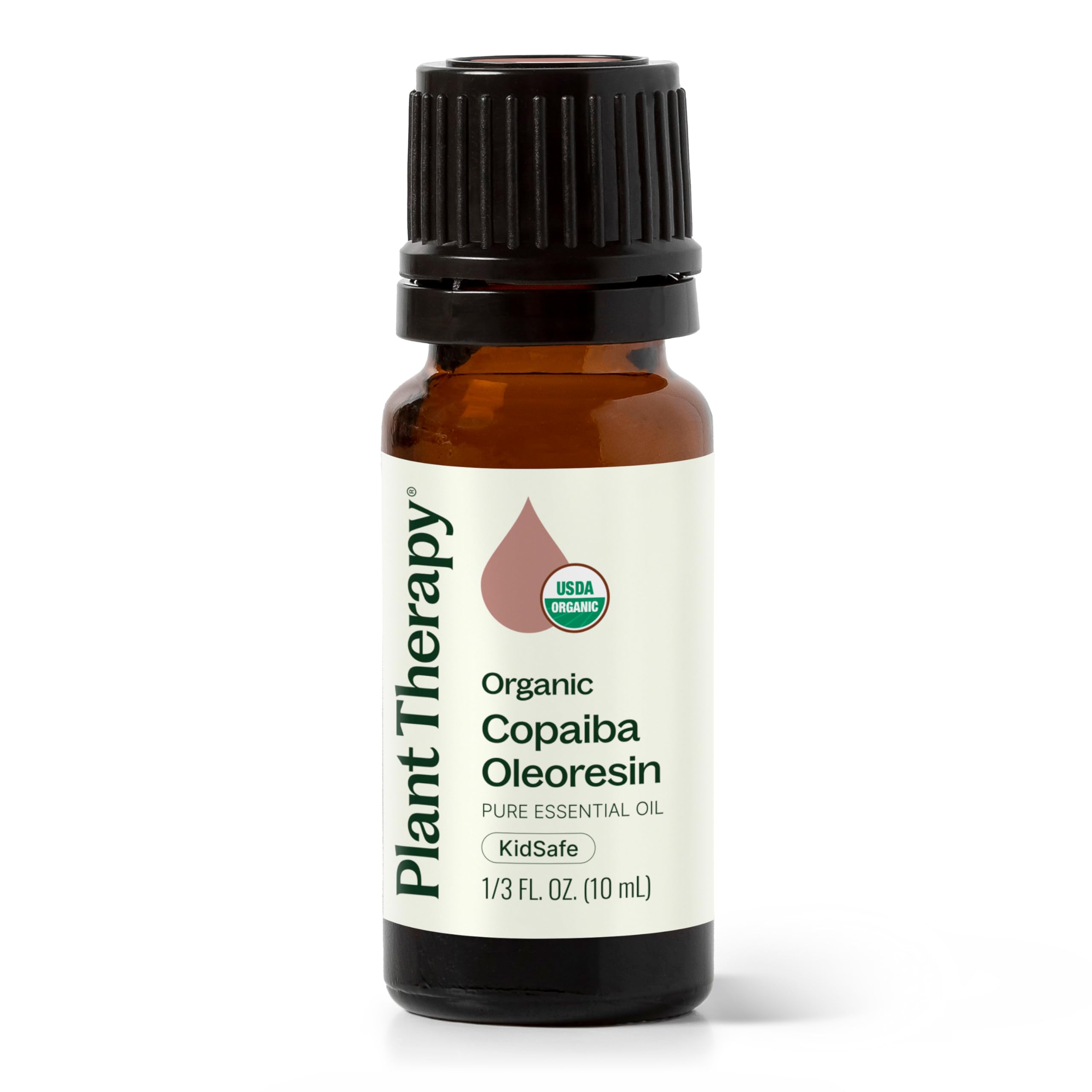 Plant TherapyEssential Oil | Copaiba Oleoresin Organic | 100% Pure, Undiluted, Natural Aromatherapy | 10 mL (1/3 oz)USDA Organic