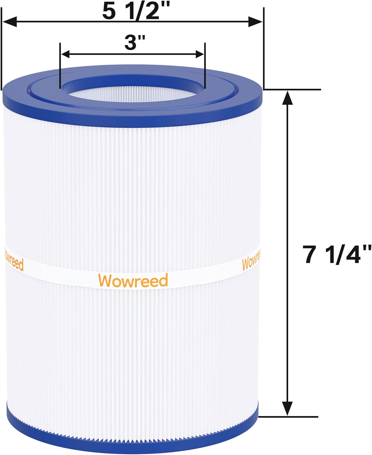 Spa Filter Compatible with PDM28, 461273, 2015 & Newer AquaRest DreamMaker Cottage Collection Models(not Oval end), 1 Pack - Image 2