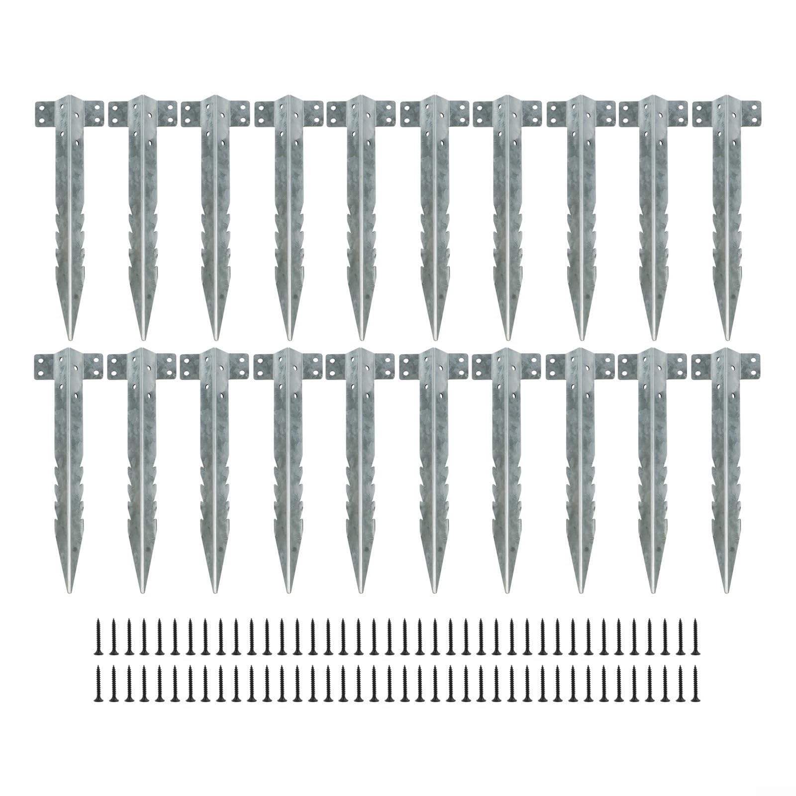 Abrazaderas para acero Serradas 20 para uds Camas Elevadas Abrazaderas(20pcs)