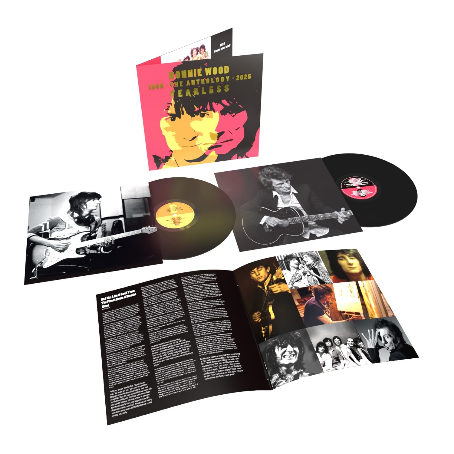 Ronnie Wood Fearless: Anthology 1965-2025 LP New 4099964064407