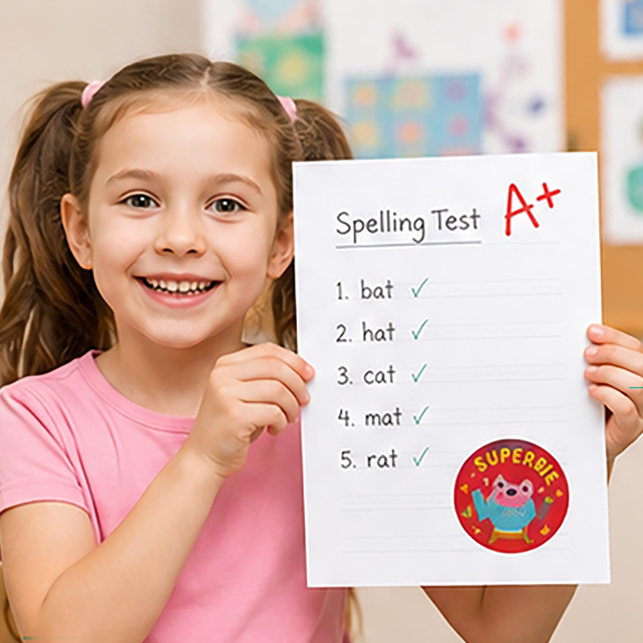 Autocollants inspirants français 2,5 cm Lot de 450 - Autocollants de motivation pour enseignants - Étiquettes de récompense