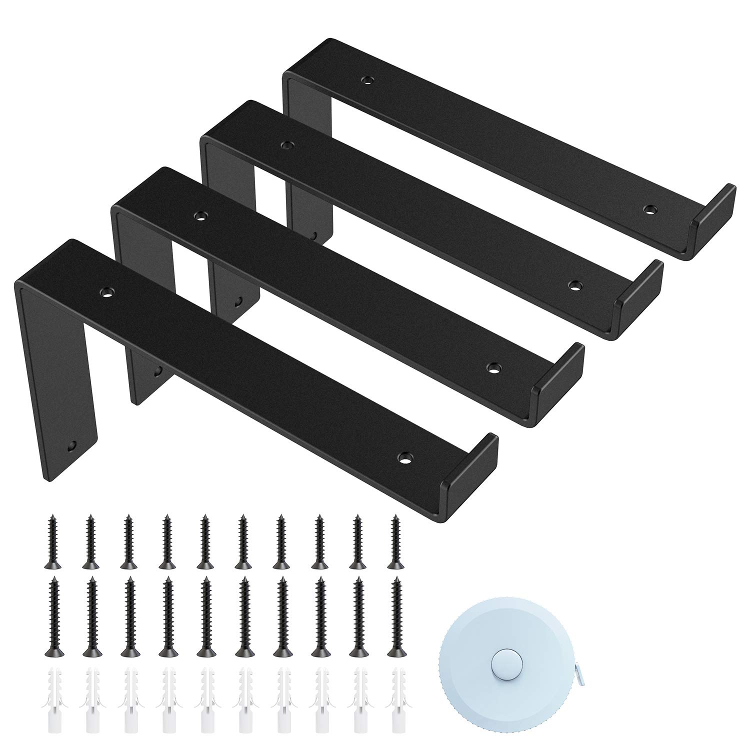 Buy Shelf Brackets 10 Inch Neijiaer 4 Pack Heavy Duty Shelf Brackets