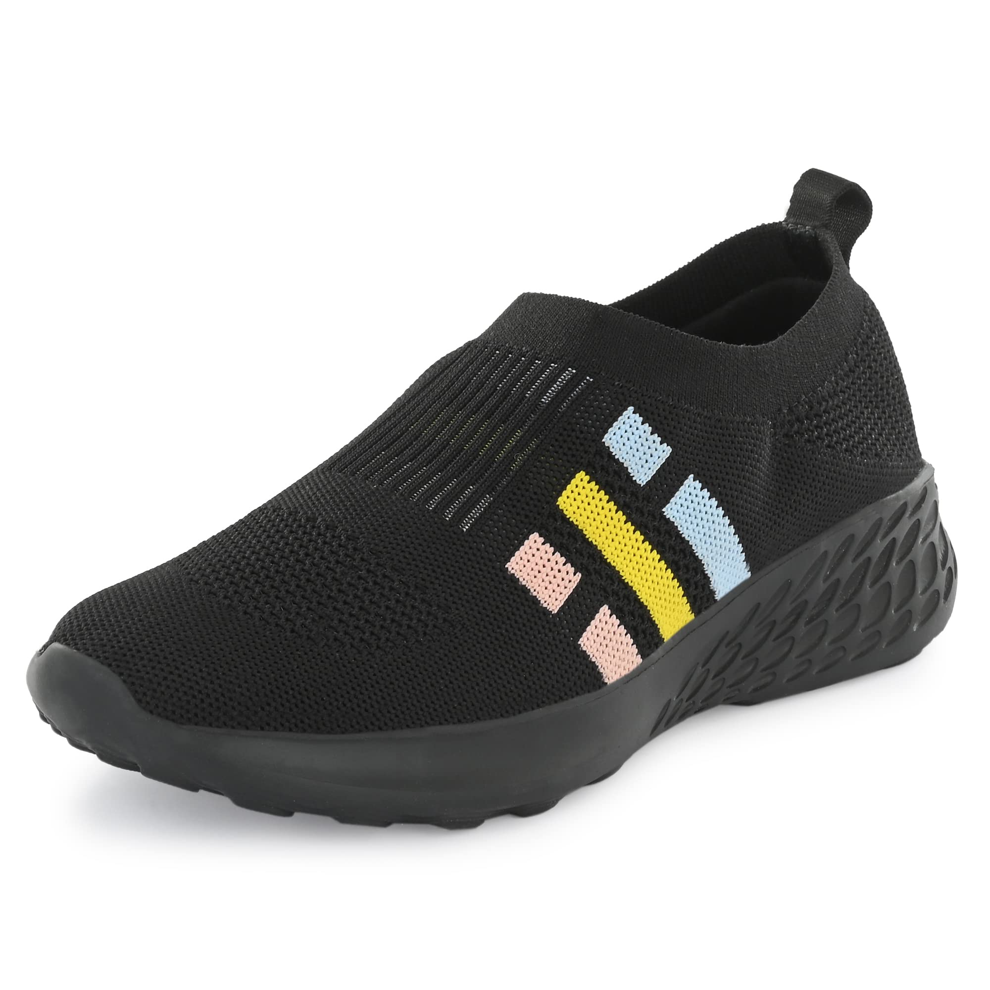 Bourge Womens Micam-z105 Running Shoes, Black and Yellow, 06 (B0B3X3RCWR) Amazon Price History, Amazon Price Tracker