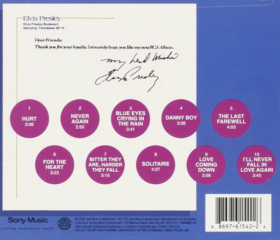 From Elvis Presley Blvd Memphi: Amazon.co.uk: CDs & Vinyl