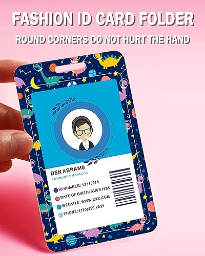 Miniatura 6 de Portatarjetas de identificación con cordón, portatarjetas de identificación de moda con cordones retráctiles, clip de metal de fibra suave, hebilla