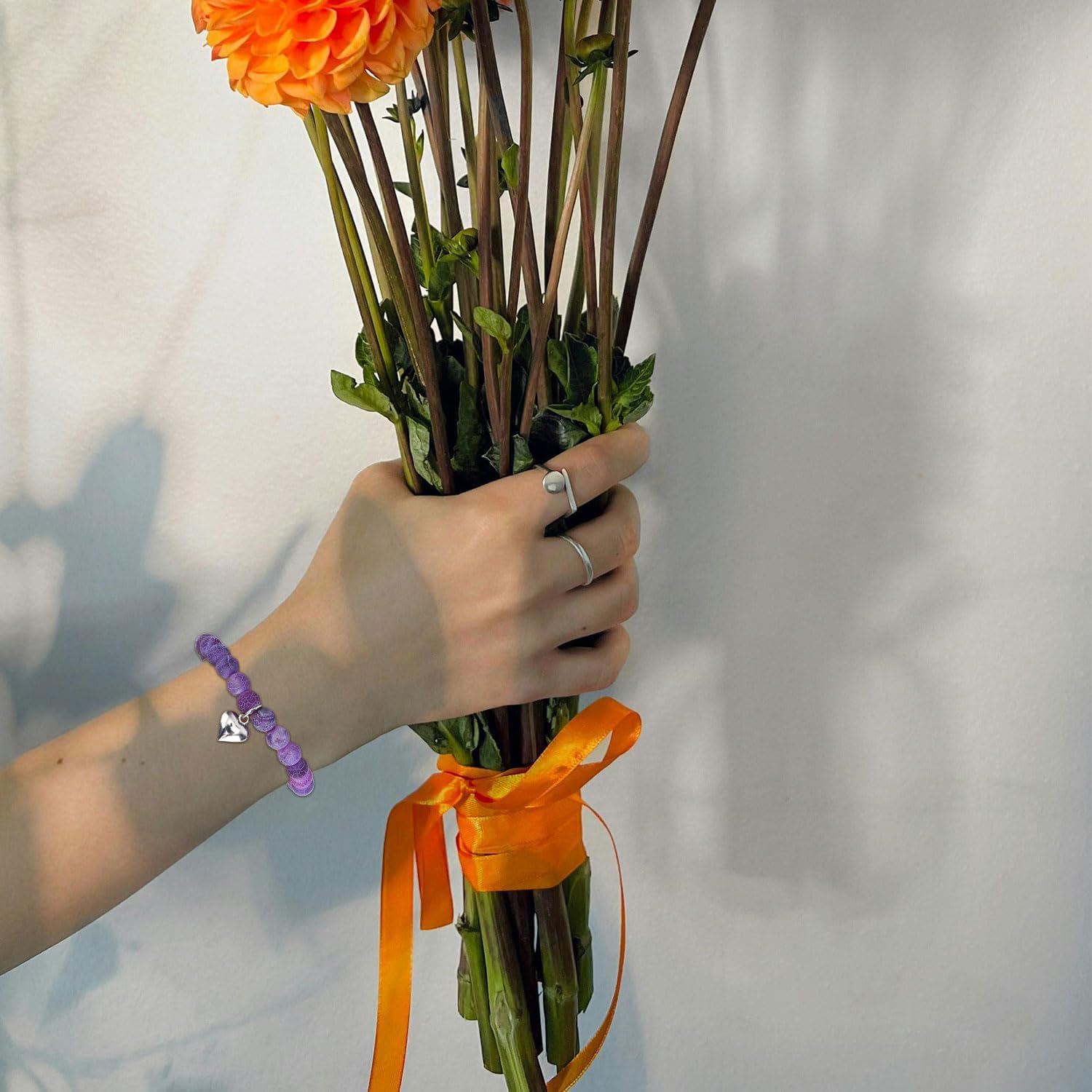 Inspirational Bracelet for Women, Agate Crystal Natural Stone Get Well Gifts with Encouragement Card Inspirational Jewelry for Women Sister Friends Spiritual Gift - Image 7