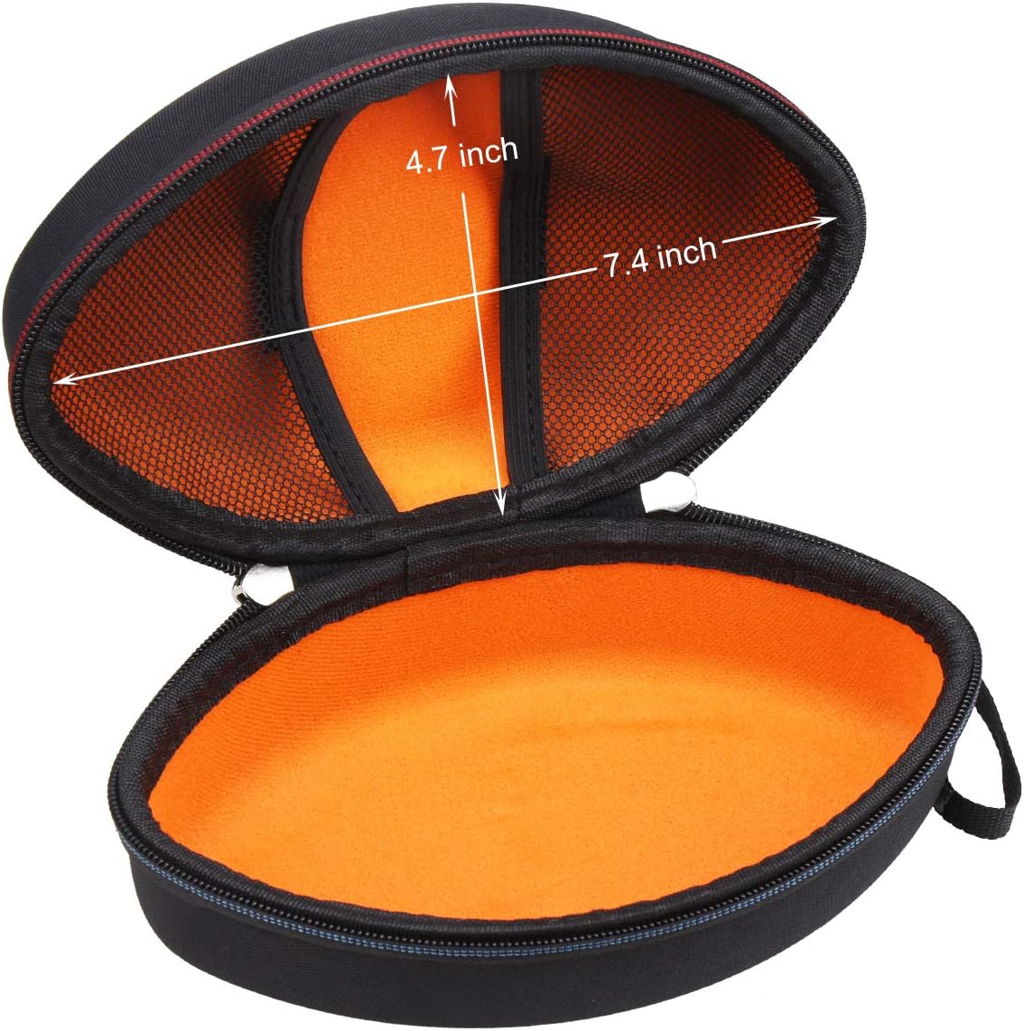 Mchoi Hard Headphone Travel Case Fits for AILIHEN C8 / Artix CL750 / ELECDER i39 Wired Headphones Folding Lightweight Headset, Case Only - Image 2