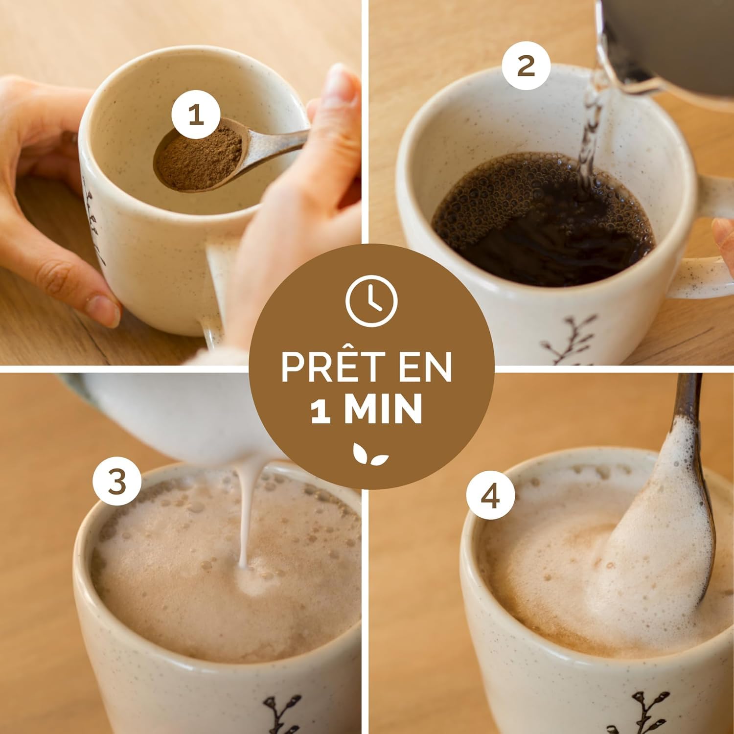 Anatae Marque française - Thé Hojicha bio japonais - 100% poudre de thé vert hojicha bio pour hojicha traditionnel, hojicha latte ou pâtisserie - Origine Shizuoka, Japon. (30)