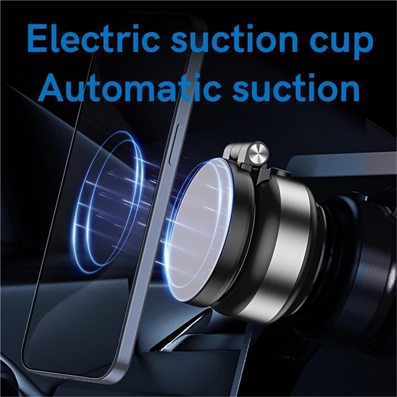 Porta Smartphone Supporto per Telefono da Auto a Vuoto 2024 per Supporto Magnetico a Ventosa per Telefono Supporto Universale Pieghevole per Telefono Soporte Movil Coche