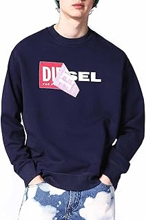 [Diesel] (ディーゼル) メンズ スウェット Wロゴスウェット 00S8WC0IAEG