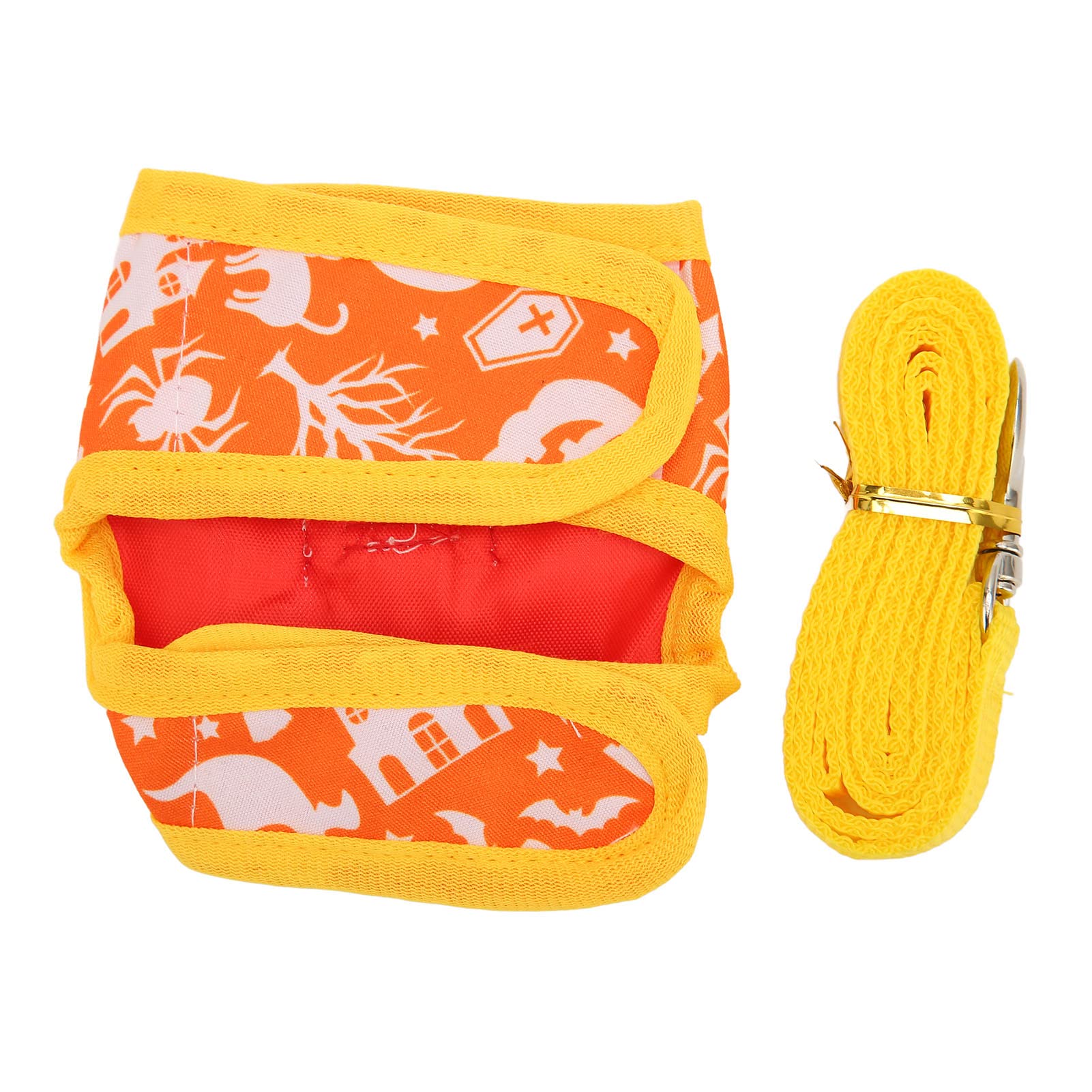 Rabbit Clothes Harness Leash, Environmentally Friendly Pumpkin Pattern Rabbit Clothes Breathable with Hook and for Chinchilla (L) (B0C4TWCP17) Amazon Price History, Amazon Price Tracker