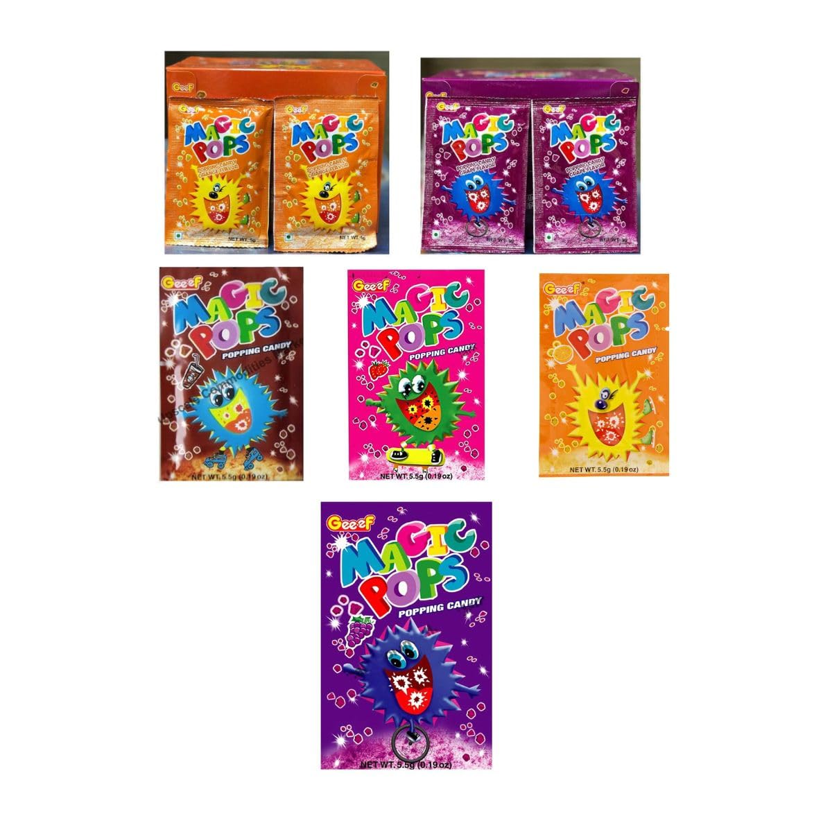 90s Kids Candy Magic Pops Popping Unique Candy Box (5 Gm X 40 Pieces) 200gm (Mixed fruit) (B0DCSSL9B1) Amazon Price History, Amazon Price Tracker
