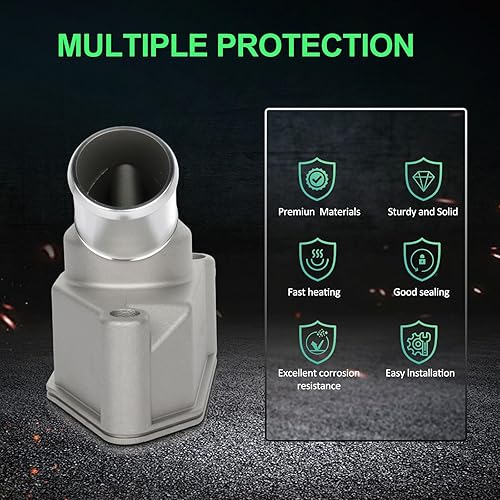 Miniatura 7 de SCITOO 92062728 347-192 Kit de carcasa de termostato de refrigerante de motor para 1999-2002 para Daewoo Leganza, 1999-2002 para Daewoo Nubira,