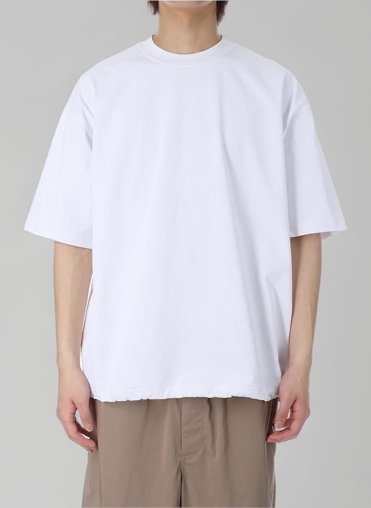 Amazon | [DAIWA PIER39] TECH DRAWSTRING S/S TEE - WHITE (BE