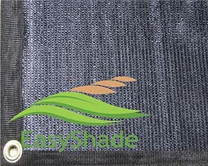 E.share 70% Green Shade Cloth Taped Edge with Grommets UV 3.7m X 1.8m
