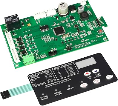 42002-0007S 461105 Control Board Kit Compatible with Pentair Mastertemp 400 | Replacement Part for Pentair Mastertemp 400 300 250 200 Sta-Rite Max-E-Therm NA and LP Series Pool/Spa Heater