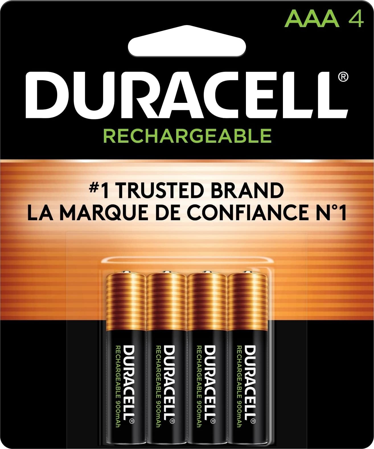 Duracell Rechargeable 4pk