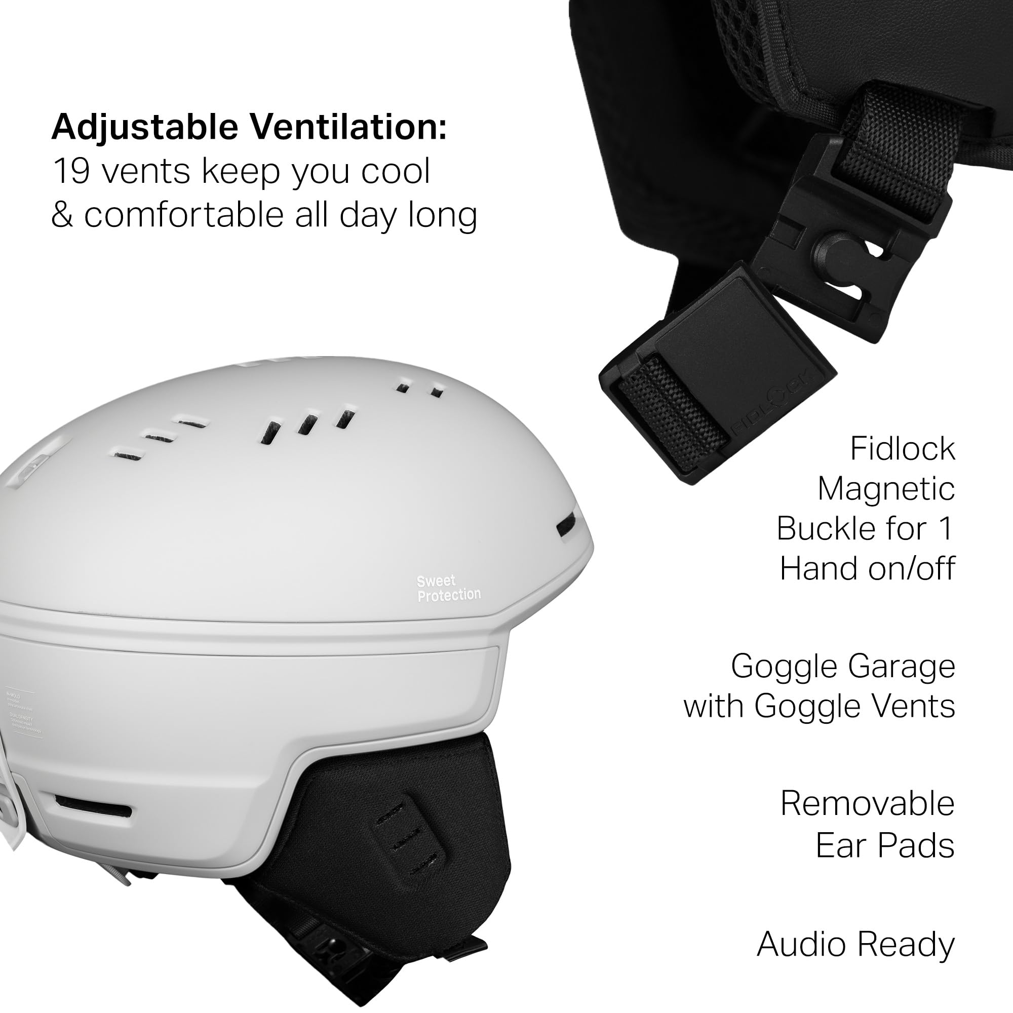 Amazon.com: Sweet Protection Adapter MIPS Helmet – Adult Ski