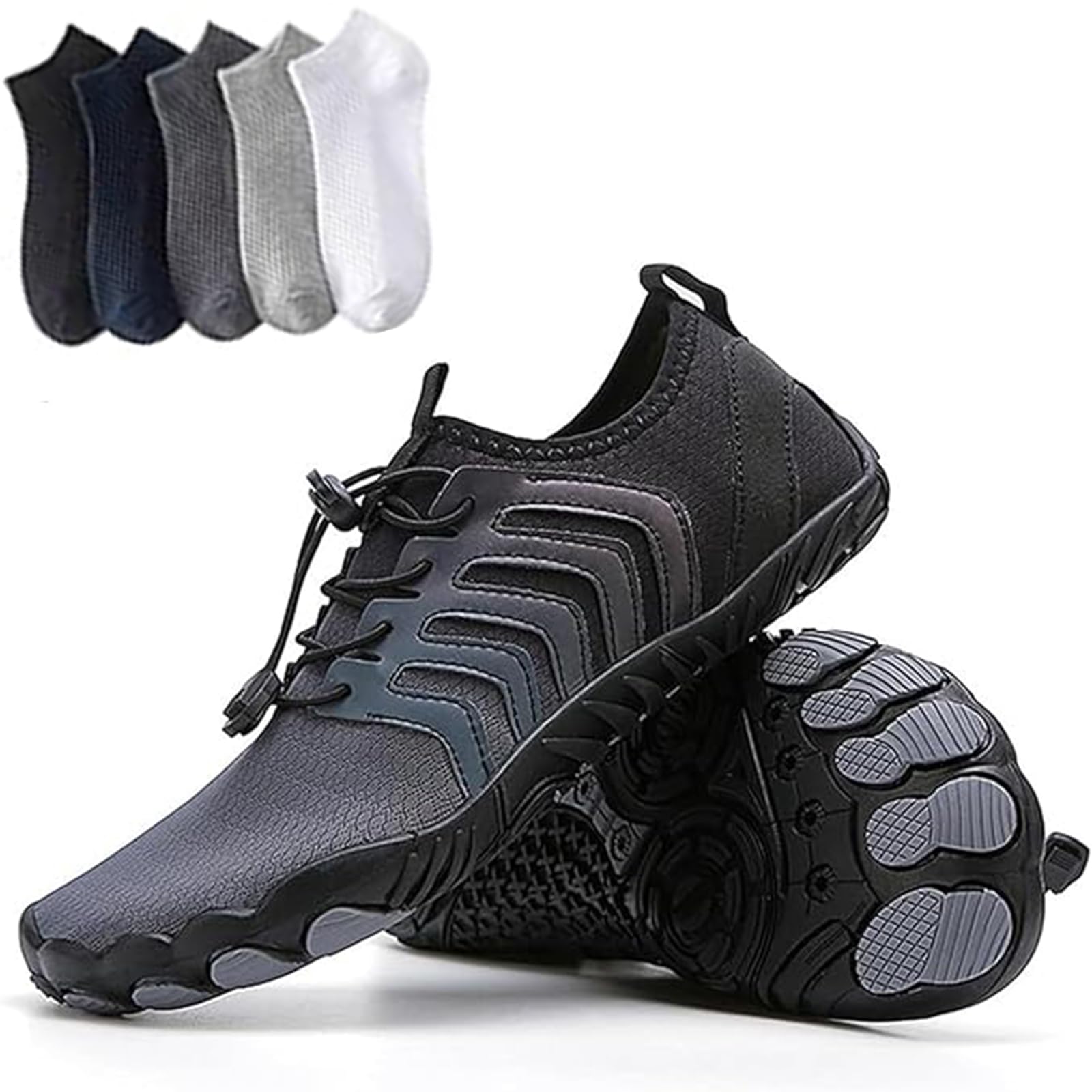 Hiking Womens Men, Pro Barefoot Shoes with Wide Toe Box, Healthy and Non-Slip Breathable Barefoot Shoes