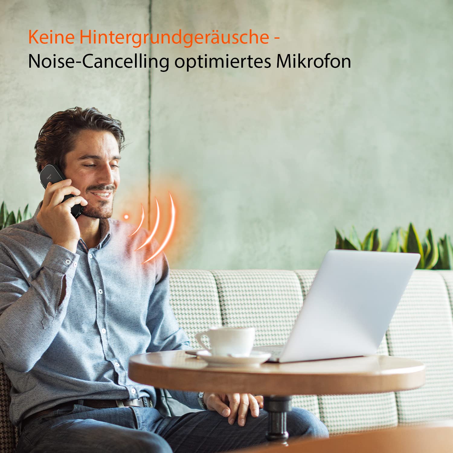 Gigaset ION - Freisprecheinrichtung mit Handsetfunktion - USB-C - Annäherungssensor - DECT kompatibel - HD AUDIO - Plug und Play Installation - unterstützt Windows, Linux, Mac OS, schwarz