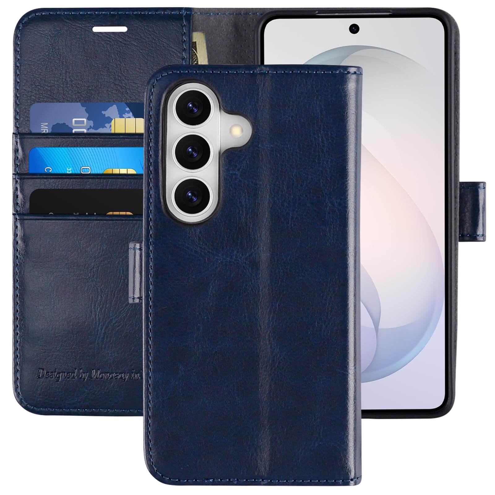 Funda cartera Samsung Galaxy S26 Plus para viajar y proteger tarjetas de crédito 8