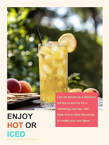 Vista 177 de TeeLux Bolsas de té verde, té verde puro natural, súper antioxidante, cafeinado, 100 bolsas de té para apoyar la salud general