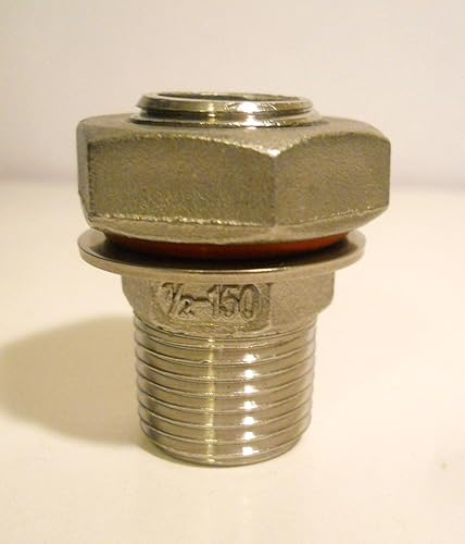 Miniatura 4 de KIT DE CABEZA DE BULKHEAD SIN SOLDADURA para HERvidor de cerveza o WHISKEY STILL - ACERO INOXIDABLE 1/2" NPT HOMEBREW EQUIPO