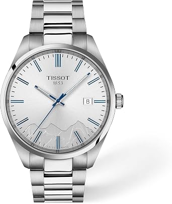 TISSOT T1504101103100 Tissot PR 100 Quartz Special Edition 1.6 inches 40 mm Mens Bracelet, Silver Dial