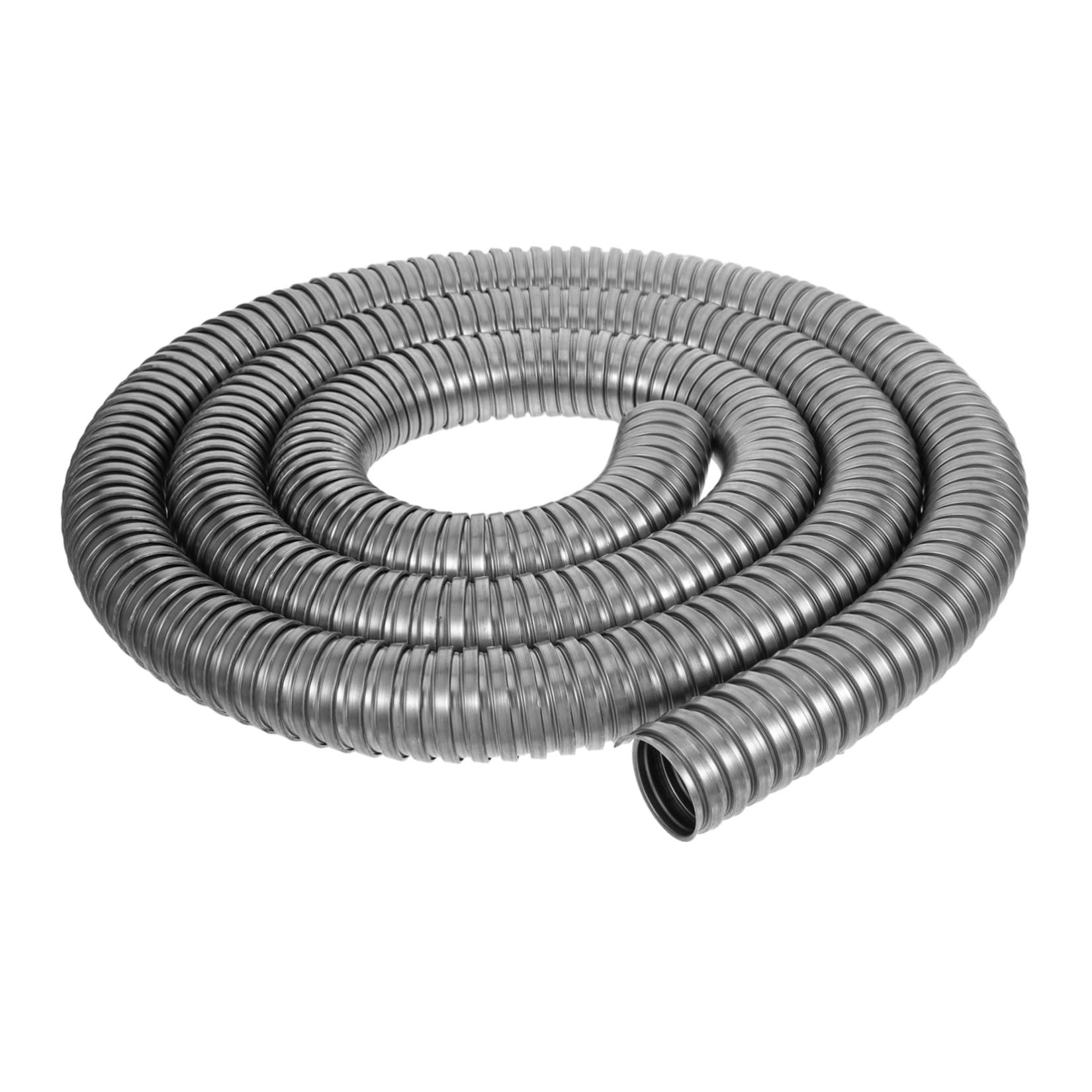 Healvian Tubo Corrugato in Acciaio Inox 304 Resistente alla Ruggine per Protezione Cavi Elettrici, Flessibile e Versatile, per Impianti Esterni e Cablaggi Industriali